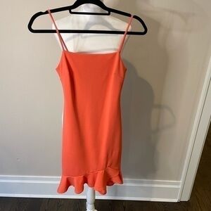 Sunset + Spring Coral Dress size S